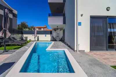 Voll möblierte Wohnung mit Pool in Medulin!