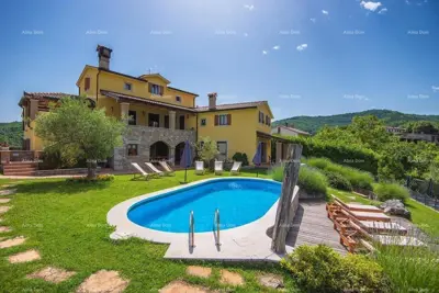 Eine schöne Villa mit Swimmingpool in der Nähe von Pazin steht zum Verkauf - 3