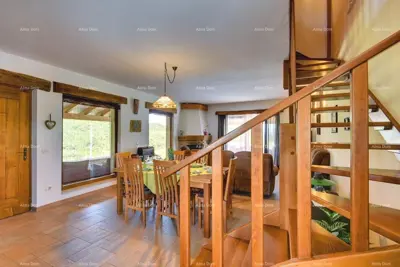 Eine schöne Villa mit Swimmingpool in der Nähe von Pazin steht zum Verkauf - 14