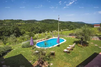 Eine schöne Villa mit Swimmingpool in der Nähe von Pazin steht zum Verkauf - 4