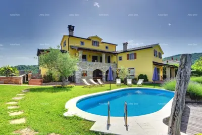 Eine schöne Villa mit Swimmingpool in der Nähe von Pazin steht zum Verkauf - 2