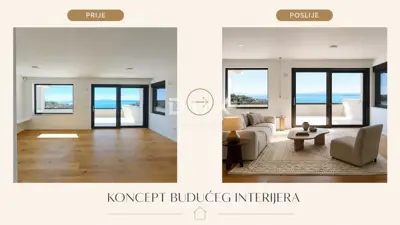 Penthouse 123 m², Jakišnica - bay view - 22