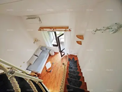 Červar Porat, Prekrasan dvoetažni apartman, 39 m² – 400 m od mora - 9