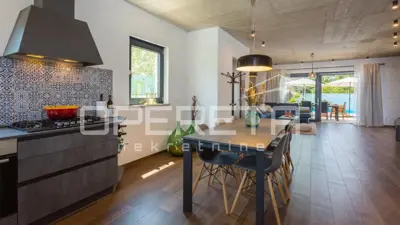 Istria, Poreč surroundings - modern semi-detached house with pool - 7