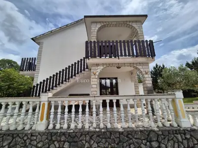 Kuća 120 m², Malinska, pogled na more - 6