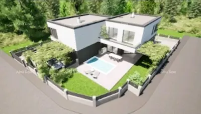 Haus 120 m², Ližnjan - Duplex mit Pool