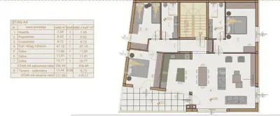Stan 121,89 m², Pula - Monte Magno, 3 sobe i terasa - 8