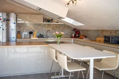 Penthouse 2 etaže, Medulin, krovna terasa i pogled na Medulin - 9