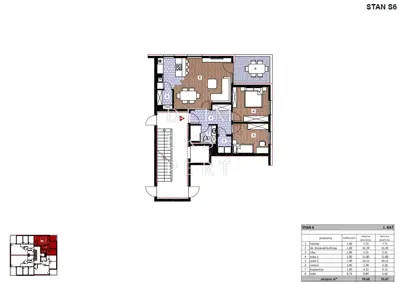 Gaišće, SESVETE, NEW BUILD, 1st FLOOR 76 m², 3 ROOMS, LOGGIA - 11