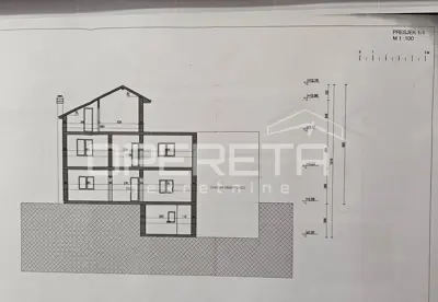 Obiteljska kuća s tri stana u centru Imotskog – vrt, dvorište i garaža - 27