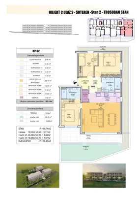 Apartments under construction, Duilovo Split, complex of 3 buildings - 20
