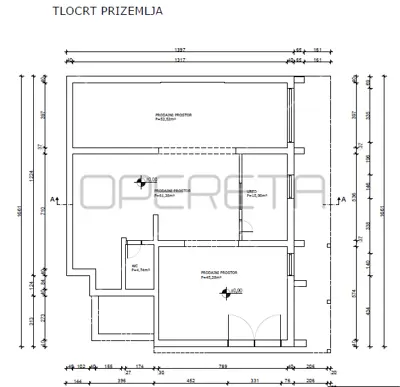 Poslovno-stambeni objekt 710 m², Split Brda, 4 etaže - 32