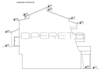 Poslovno-stambeni objekt 710 m², Split Brda, 4 etaže - 24
