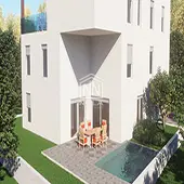 Stan 89,95 m² u Vodicama, bazen i vrt - 10