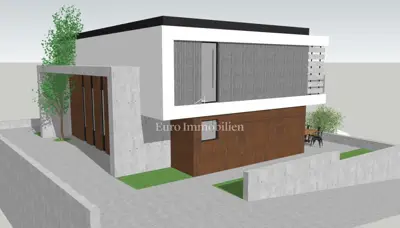 Sukošan - building plot with permit, 350 m from the sea - 7