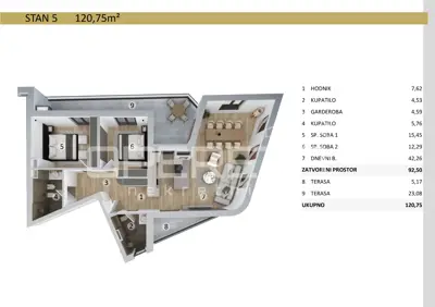 Istra, Umag - Wohnung mit Meerblick, 2 Schlafzimmer, 2. Stock, Smart Home - 2