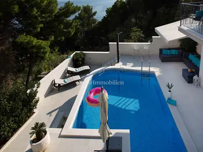 Baška Voda - vila s bazenom blizu plaže - 2