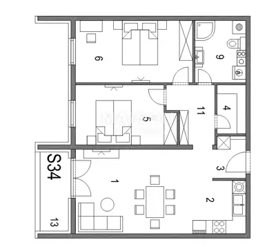 Apartment 74 m², Klinča Sela - new build and loggia - 12