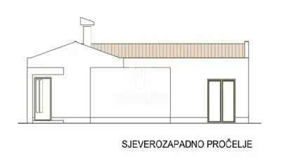 Roh bau kuća blizu mora, okolica Pule - 10