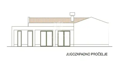 Roh bau kuća blizu mora, okolica Pule - 8