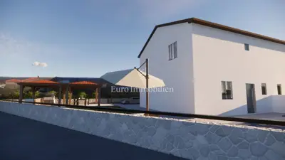 Kuća 135 m², Vrbnik - bazen i natkriveni roštilj - 8