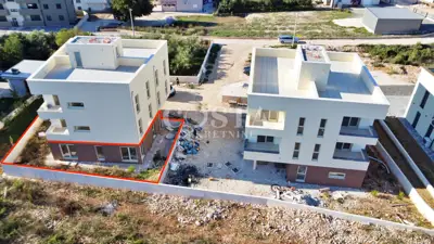 ZADAR, BILI BRIG - Stan s vrtom u izgradnji Z2S1 - 2