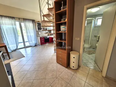 Apartman 150 m od mora, Malinska - terasa s pogledom na more - 15