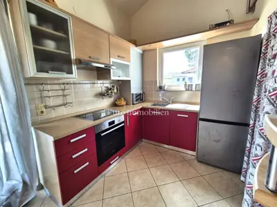 Apartman 150 m od mora, Malinska - terasa s pogledom na more - 14