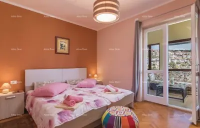 Kuća 200m², Rabac – tri stana na mirnoj lokaciji, pogled na more - 15