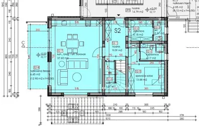 Wohnung 130 m², Tar-Vabriga, Meerblick und Pool - 3
