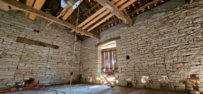 Stone house 160 m², Oprtalj - land 4 500 m² - 12