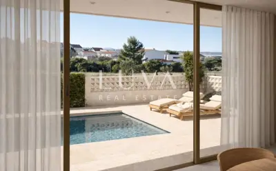 House 200 m², Vrsi - 3 bedrooms, pool and sea view - 7