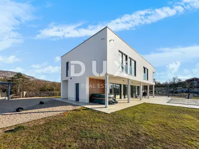 Villa 260 m², Šmrika - Panoramablick auf das Meer - 3