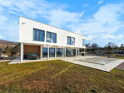 Villa 260 m², Šmrika - Panoramablick auf das Meer - 2