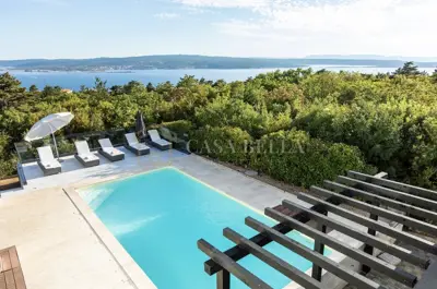 Kuća 283 m², Crikvenica - pogled na more i bazen - 10