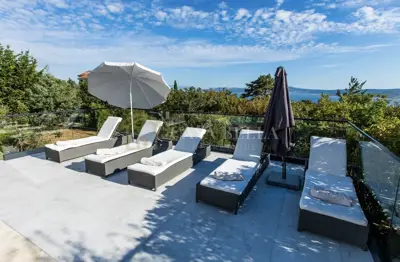 Kuća 283 m², Crikvenica - pogled na more i bazen - 9
