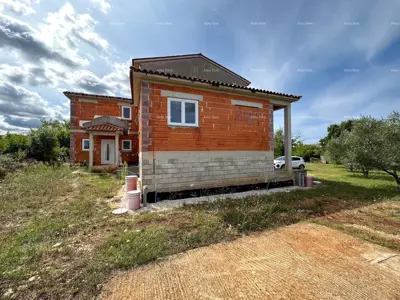 Kuća u Vodnjanu, velika okućnica pod maslinama