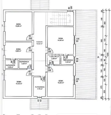 House for sale in Murvica, 230 m² - 24
