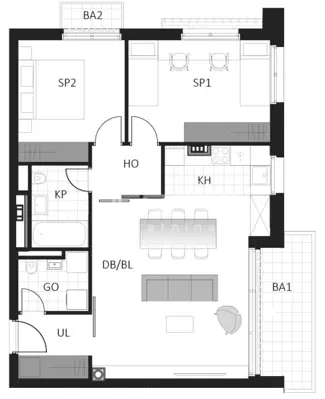 Wohnung zum Kauf in Delnice, 73 m²