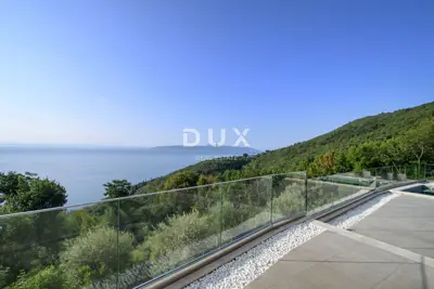 Villa 225 m², Medveja - Blick auf die Kvarner Bucht - 11
