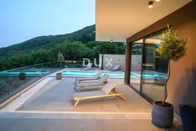 Villa 225 m², Medveja - Blick auf die Kvarner Bucht - 4