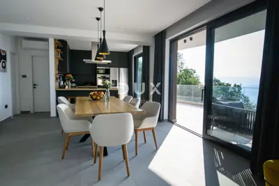 Villa 225 m², Medveja - Blick auf die Kvarner Bucht - 20