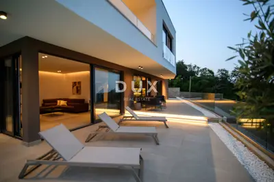 Villa 225 m², Medveja - Blick auf die Kvarner Bucht - 3