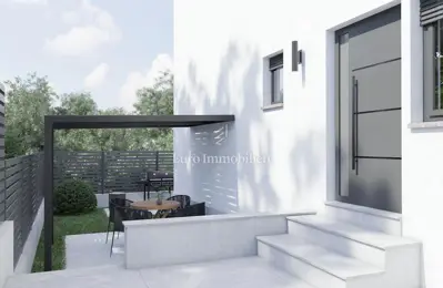 Wohnung 79 m², Vir - 2 Schlafzimmer und Hof - 7