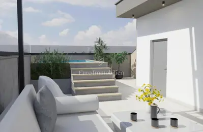 Wohnung 79 m², Vir - 2 Schlafzimmer und Hof - 8