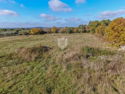 Building plot 2,279 m², Svetvinčenat - flat and access road - 3