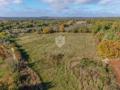 Building plot 2,279 m², Svetvinčenat - flat and access road