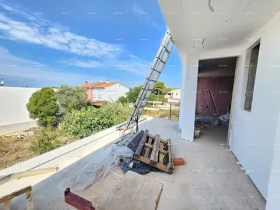 Doppelhaus im Bau, Fažana, Meerblick - 14