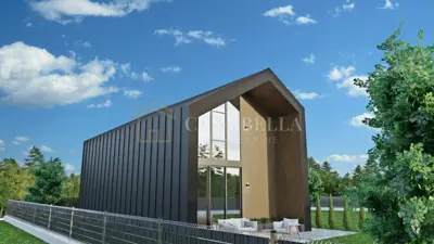 Ozalj, plot with a building permit and project - 4