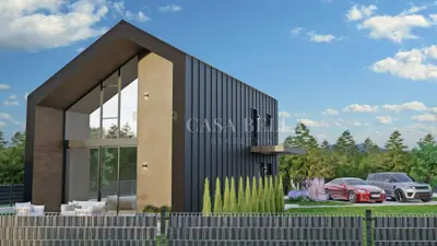 Ozalj, plot with a building permit and project - 5
